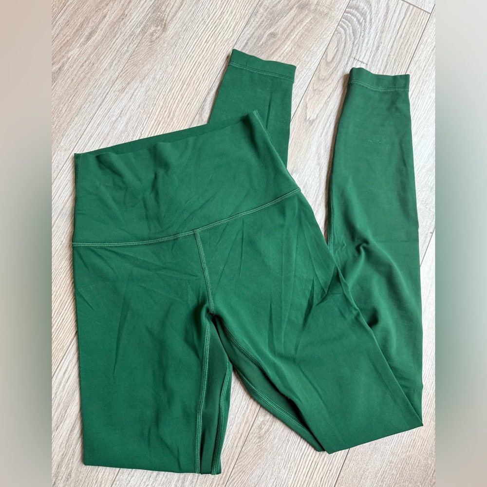 Lululemon align High-Waisted Leggings color evergreen size 2